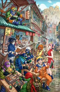 Teenage Mutant Ninja Turtles / Naruto #1