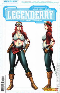 Variant Cover for Legenderry: A Steampunk Adventure #6