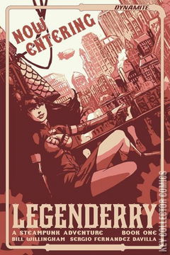 Variant Cover for Legenderry: A Steampunk Adventure #1