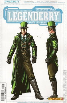 Variant Cover for Legenderry: A Steampunk Adventure #2