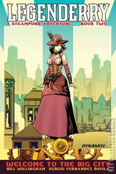 Variant Cover for Legenderry: A Steampunk Adventure #2