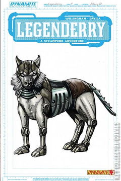 Variant Cover for Legenderry: A Steampunk Adventure #4