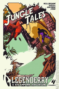 Variant Cover for Legenderry: A Steampunk Adventure #4