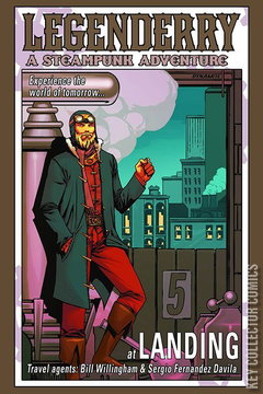 Variant Cover for Legenderry: A Steampunk Adventure #5