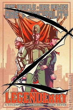 Variant Cover for Legenderry: A Steampunk Adventure #7