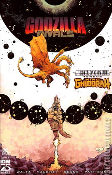 Variant Cover for Godzilla Rivals: Mechagodzilla vs. King Ghidorah #1