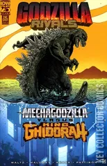 Variant Cover for Godzilla Rivals: Mechagodzilla vs. King Ghidorah #1