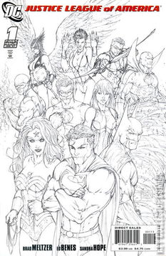 Variant Cover for Justice League of America #1