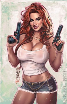 Variant Cover for Heat Seeker: Combustion - A Gun Honey Series #1