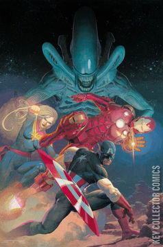 Variant Cover for Aliens vs. Avengers #1