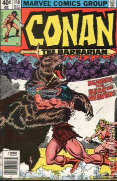 Variant Cover for Conan the Barbarian #110