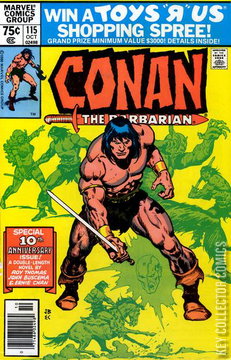 Variant Cover for Conan the Barbarian #115