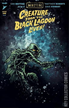 Variant Cover for Universal Monsters: The Creature From the Black Lagoon Lives #1
