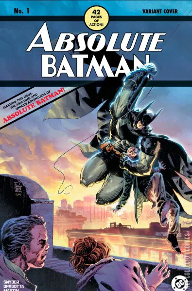 Cover art for Absolute Batman #1 NYCC
