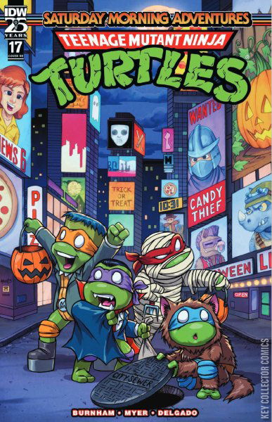 Cover art for Teenage Mutant Ninja Turtles: Saturday Morning Adventures #17 