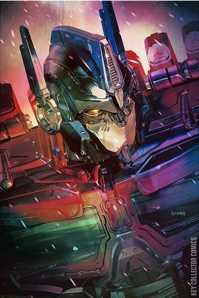 Cover art for Transformers 40th Anniversary Edition #1 