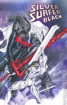 Variant Cover for Silver Surfer: Black #4