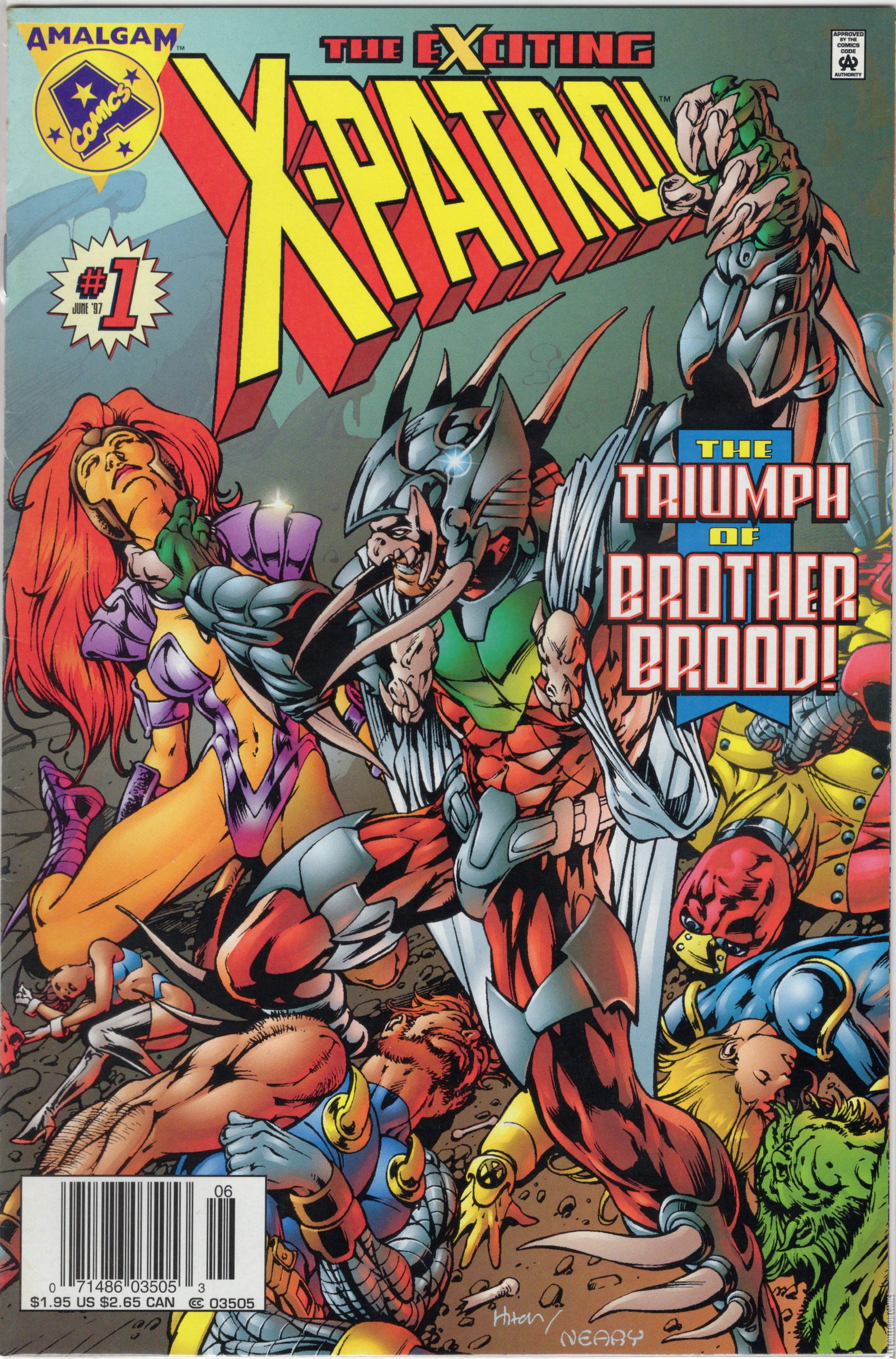 Variant Cover for The Exciting X-Patrol #1