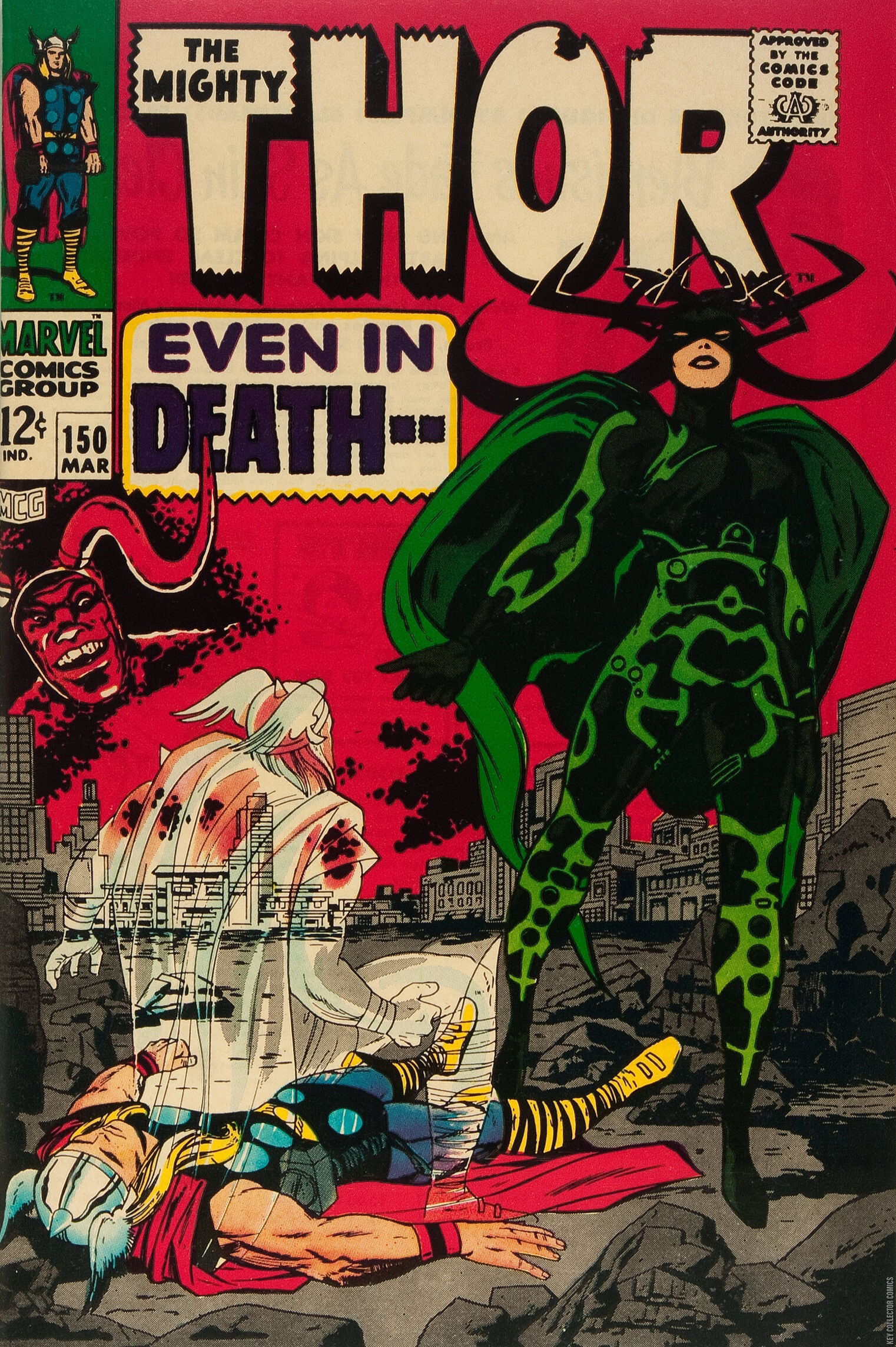 Thor #150 Published March 1968 | Key Collector Comics