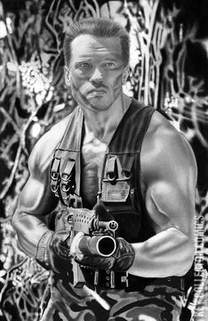 Variant Cover for Fame: Arnold Schwarzenegger