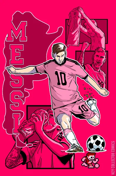 Cover art for Fame: Messi #1 NYCC