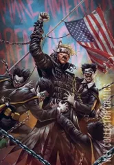 Variant Cover for Donald Who Laughs vs. Dark Brandon, The #1