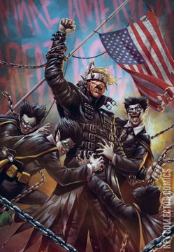 Variant Cover for Donald Who Laughs vs. Dark Brandon, The #1