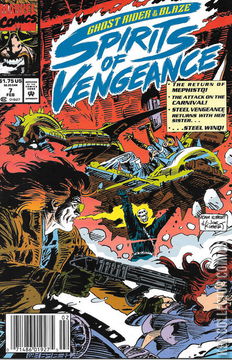 Variant Cover for Ghost Rider / Blaze Spirits of Vengeance #7