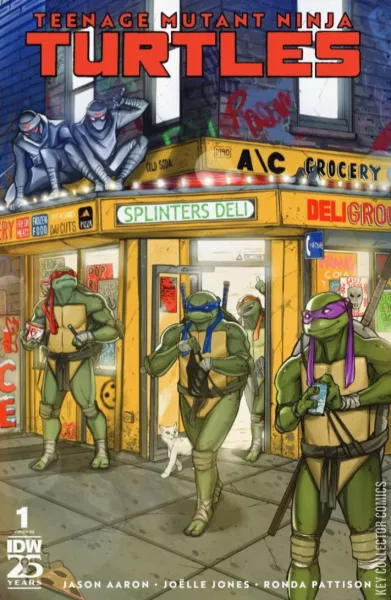 Cover art for Teenage Mutant Ninja Turtles #1 NYCC