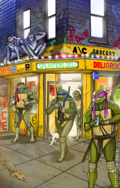 Cover art for Teenage Mutant Ninja Turtles #1 NYCC