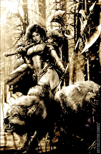 Cover art for Red Sonja: Death and the Devil #2 NYCC