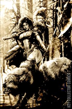 Variant Cover for Red Sonja: Death and the Devil #2