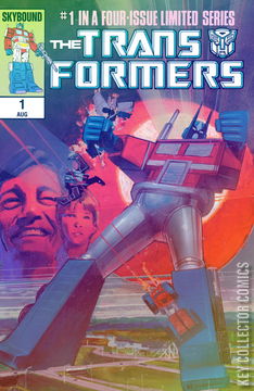 Variant Cover for Transformers 40th Anniversary Edition #1