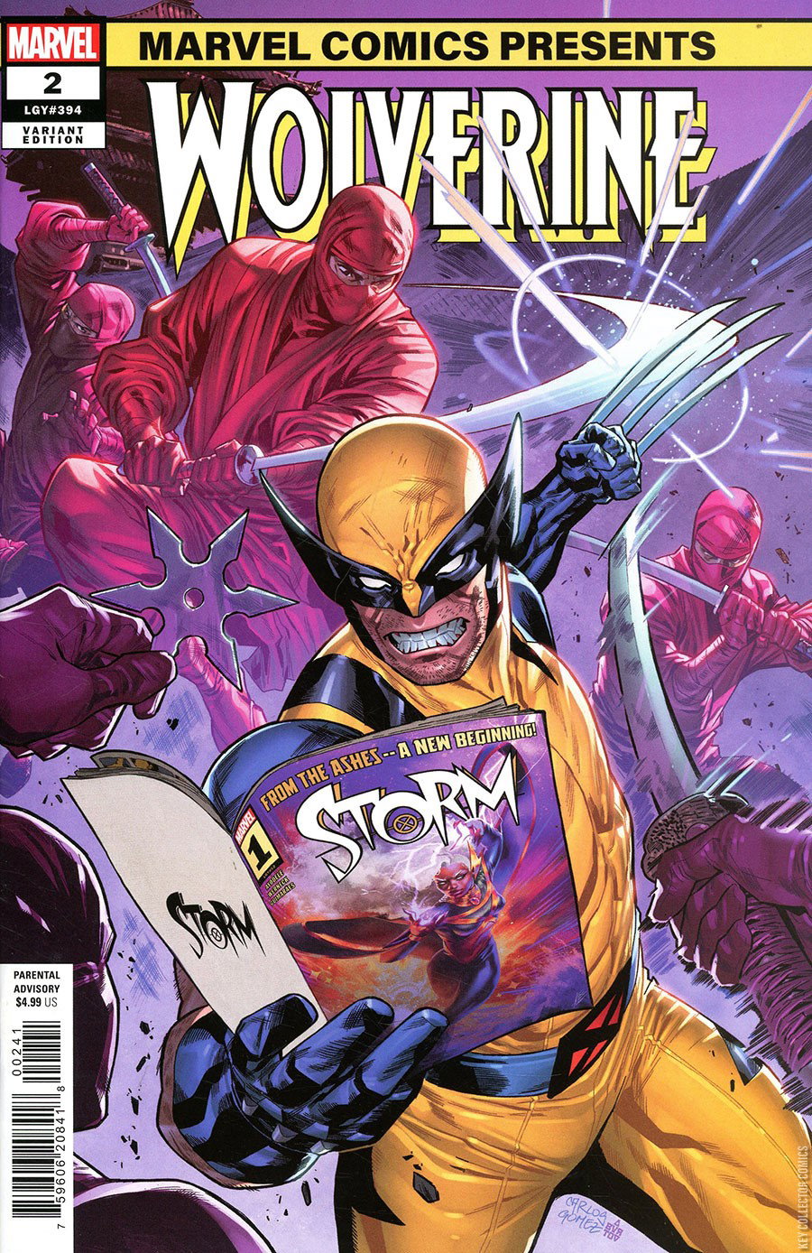 Wolverine #2 Variant Published October 2024 | Key Coll