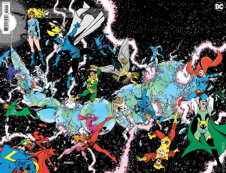 Cover art for Crisis on Infinite Earths #1 NYCC