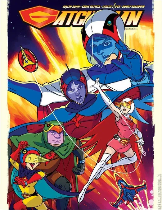 Cover art for Gatchaman #1 NYCC