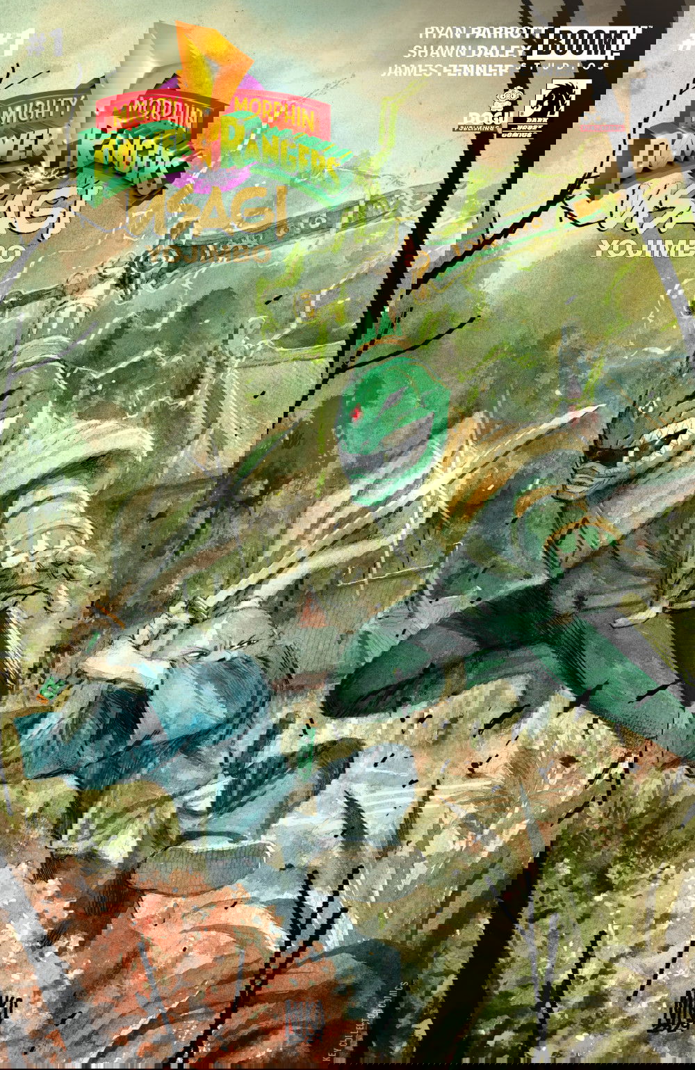 Mighty Morphin Power Rangers / Usagi Yojimbo 1 NYCC Publis