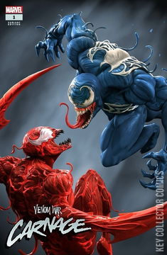 Variant Cover for Venom War: Carnage #1