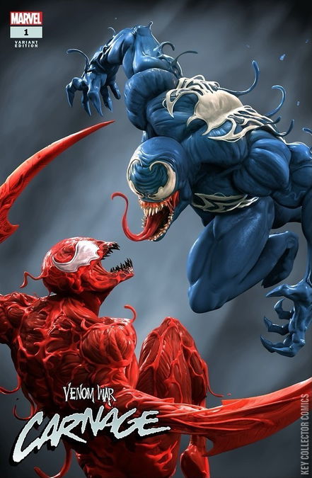 Cover art for Venom War: Carnage #1 