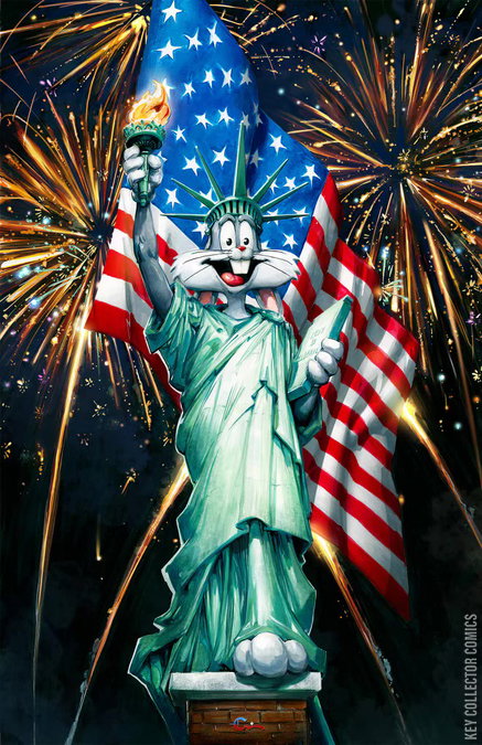 Cover art for Looney Tunes #280 NYCC