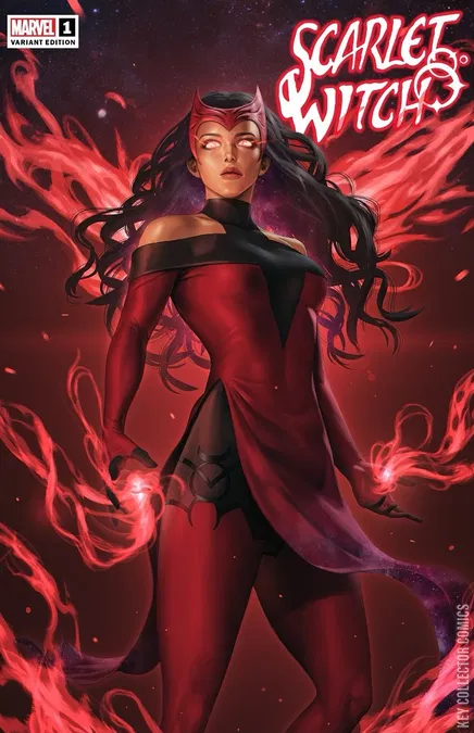 Cover art for Scarlet Witch #1 NYCC