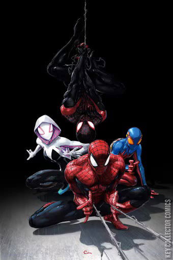 Cover art for Spider-Society #1 