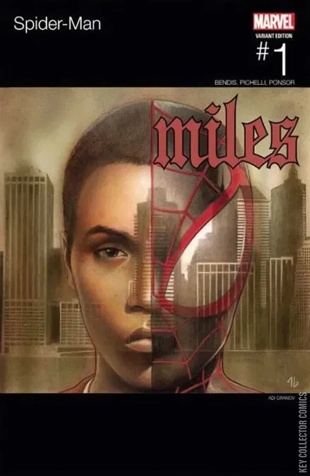 Cover art for Spider-Man #1 NYCC