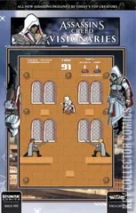 Variant Cover for Assassin's Creed: Visionaries #1