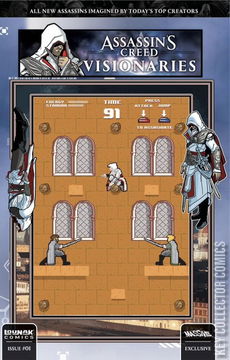 Variant Cover for Assassin's Creed: Visionaries #1