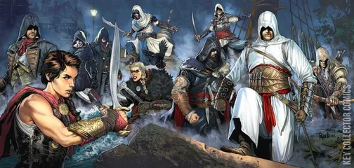 Variant Cover for Assassin's Creed: Visionaries #1