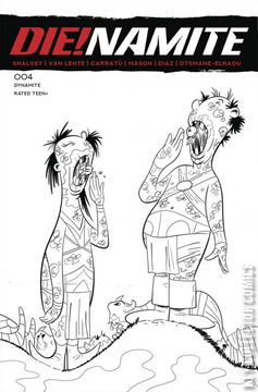 Variant Cover for Die!namite #4