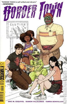 Variant Cover for Border Town #1