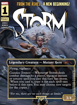 Variant Cover for Storm #1