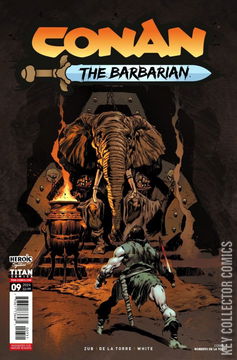 Variant Cover for Conan the Barbarian #9